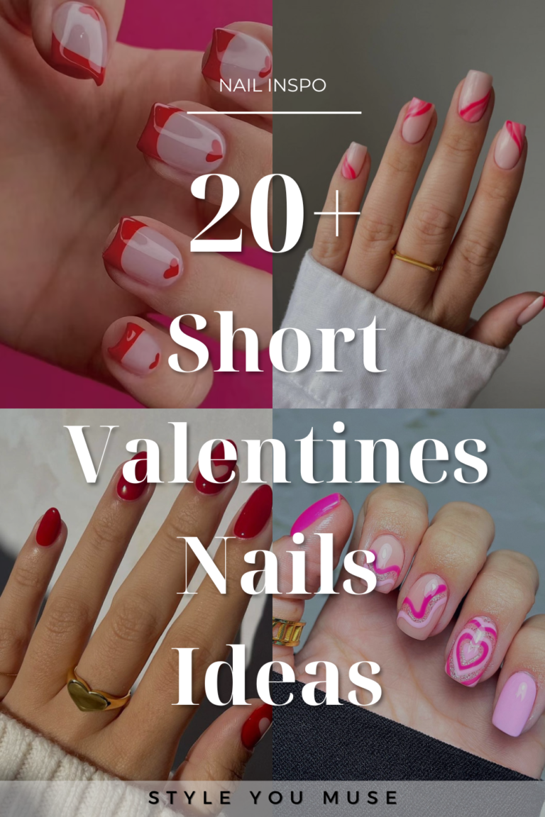 20+ Cute Short Valentine’s Day Nails Must Try