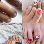 20+ Cute and Cozy Christmas Toenails